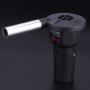 Suflanta de aer pentru gratar EBA, ventilator portabil usor pentru gratar, pentru gatit in aer liber, picnic de camping