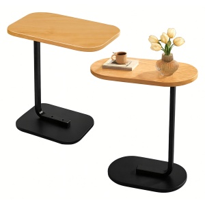 Masuta de Cafea Moderna in Forma de C EBA, 40 x 30 x 60 cm, Compacta, Multifunctionala, Ideala pentru Sufragerie sau Birou