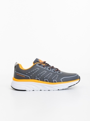 Pantofi sport barbati gri inchis din piele ecologica Rafferty - Img 4