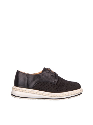 Pantofi casual dama Asiha черни - Img 3