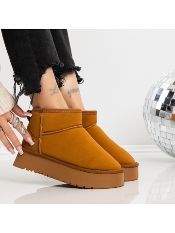 Ug дамски ботуши Anyada Кафяво