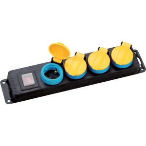 Prelungitor Lunus 20M 4 Prize + Intrerupator IP44 H07RN-F3G2.5 - Img 5