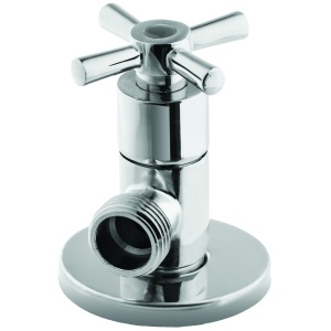 Robinet colțar cu cartuș ceramic 1/2"x1/2" pentru apă rece Virgo Blue Optima Rida