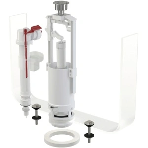 Set mecanism WC cu acţionare simplă SA2000S 3/8" CHROM