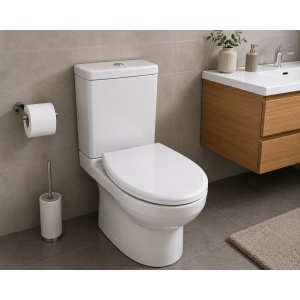 Capac WC Optima Dream Alb, Duroplast, Soft Close, Universal - Img 3