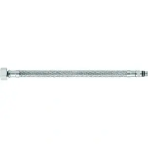 Racord flexibil monocomandă 1/2" scurt 18mm Optima Flexibile 120cm