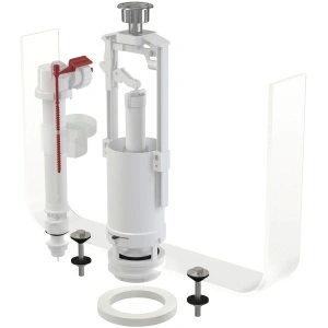 Set mecanism WC cu acţionare simplă SA2000S 1/2" CHROM
