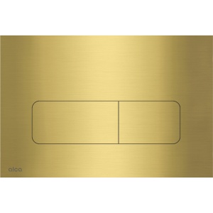 Clapetă WC Alca Moon din alamă, acționare dublă, finisaj anti-amprentă și design premium. Compatibilă cu toate rezervoarele Alca încastrate.