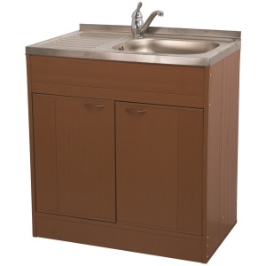Mască chiuvetă inox Crina Cireș 80X50 - Img 2