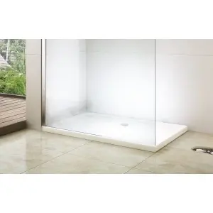 Paravan de duș walk-in Optima Nobless 140x200 cm, sticlă securizată 8 mm, profil aluminiu cromat - Img 3