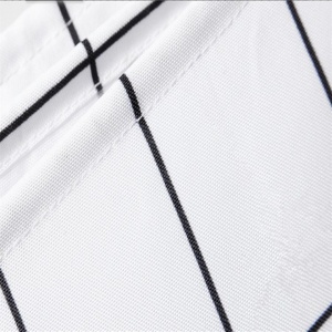 Perdea baie textilă 180×200 cm – Small Grid - Img 5