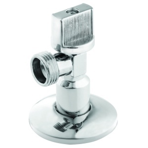 Robinet colțar sferic 1/2"x3/8" Bazic Optima Rida