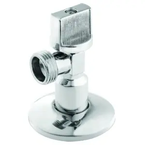 Robinet colțar sferic 1/2"x3/8" Bazic Optima Rida