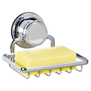Set accesorii baie Hard – suport săpun, cuier dublu și suport hârtie igienică, fixare fără găurire - Img 2