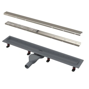 Canal de scurgere Alca APZ2012-OPTION6 cu grătar 550 mm