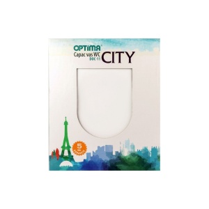 Capac WC Optima Dream Alb, Duroplast, Soft Close, Universal - Img 5