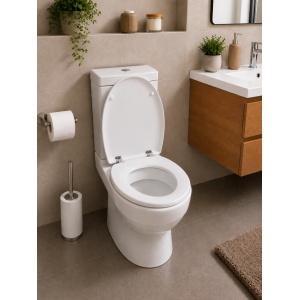 Capac WC Optima Natura Seastar, MDF, model marin, 43,5 x 37,5 cm - Img 4