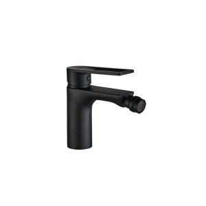 Baterie bideu Optima Black, finisaj negru mat, cartuș Sedal 35 mm, aerator Neoperl