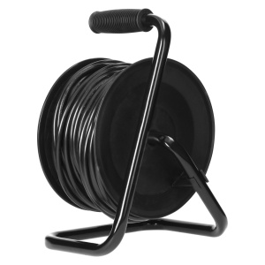 Prelungitor pe rola cu tambur, Lunus, 50 m, 3x2.5mm, galben/negru - Img 2