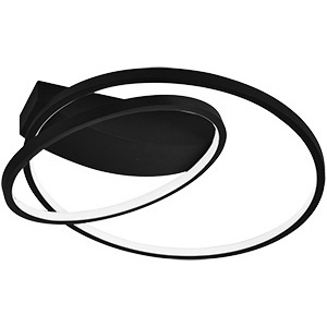 Aplică LED 35W negru 3CCT Lunus Bela