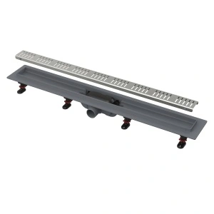 Canal de scurgere Alca APZ10-550 cu sifon anti-miros 29 mm și grătar 550 mm