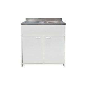 Mască chiuvetă inox Crina Alb 80X50
