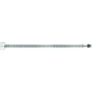 Racord inox gofrat monocomandă 1/2" 40cm Optima Flexibile