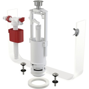 Set mecanism WC cu acţionare simplă SA2000 3/8" CHROM