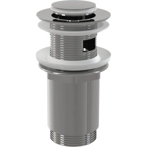 Ventil lavoar CLICK/CLACK 5/4", metalic cu preaplin, dop mic A391
