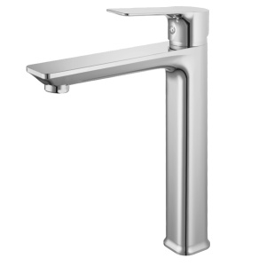 Baterie lavoar înaltă Optima Onix XL, cartuș ceramic Sedal Ø35 mm, aerator Neoperl, finisaj crom lucios