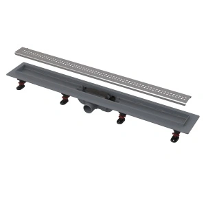 Canal de scurgere Alca APZ9, grătar 850 mm, sifon anti-miros, 28 l/min