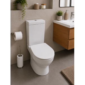Capac WC Optima Dream Alb, Duroplast, Soft Close, Universal - Img 3