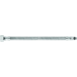 Racord flexibil monocomandă 1/2" scurt 18mm Optima Flexibile 30cm