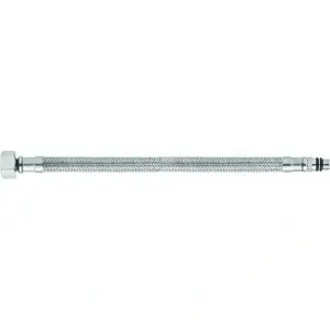 Racord flexibil monocomandă 1/2" scurt 18mm Optima Flexibile 30cm