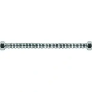 Racord inox gofrat interior-interior 1/2"x1/2" 80cm Optima Flexibile