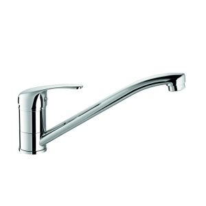 Baterie Bucătărie Optima Moka L, 219 mm, cartuș ceramic 35 mm, crom