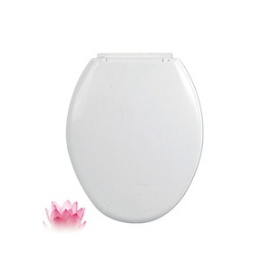 Capac WC Optima Lotus, polipropilenă, soft-close, alb, 46,2 × 37,7 cm - Img 2