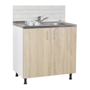 Mobilier bucătărie Tender Kit, Inferior, 80cm, Sonoma
