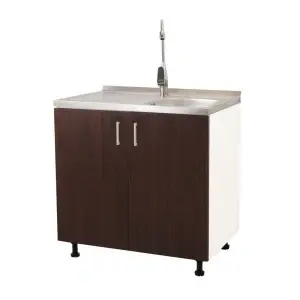 Mobilier bucătărie Tender Kit, Inferior, 80cm, Wenge