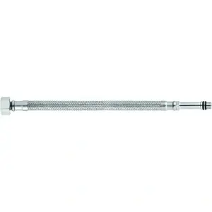 Racord flexibil monocomandă 3/8" lung 44mm Optima Flexibile 80cm