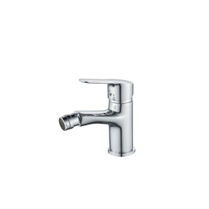 Baterie bideu Optima Jager cu ventil click-clack, cartuș ceramic Wanhai XA1020 35 mm, sistem complet de fixare