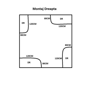 Cabină de duș cu hidromasaj Optima Elia 120x80 cm, radio FM, lumini LED, 8 duze, sticlă 5 mm, 220 cm înălțime - Img 5