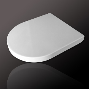 Capac WC Optima Dream Alb, Duroplast, Soft Close, Universal - Img 2