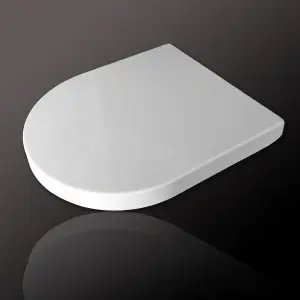 Capac WC Optima Dream Alb, Duroplast, Soft Close, Universal - Img 2