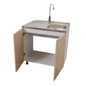 Mobilier bucătărie Tender Kit, Inferior, 80cm, Fag - Img 2