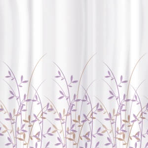 Perdea de duș Tatkraft Immanuel Olive, antibacteriană, impermeabilă, 180 x 180 cm - Img 2