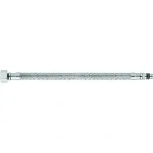 Racord flexibil monocomandă 1/2" scurt 18mm Optima Flexibile 80cm