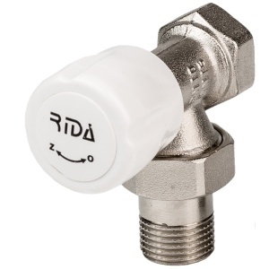Robinet radiator tur 1/2" Optima Rida