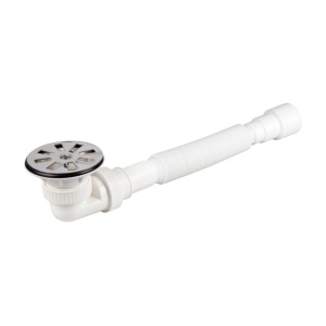 Sifon cădiță plastic Ø32, cu ventil 5/4" 5020