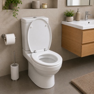 Capac WC Optima Dream Alb, Duroplast, Soft Close, Universal - Img 3